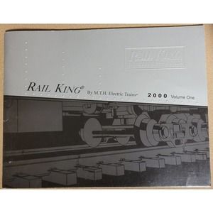 2000 RAIL KING by MTH ELECTRIC TRAINS CATALOG - VOLUME One 63 pages